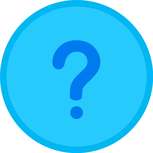 Icon of a question mark symbol, representing uncertainty or inquiry.