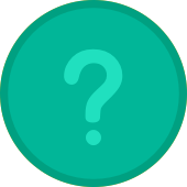 A green question mark icon, symbolizing curiosity or uncertainty.